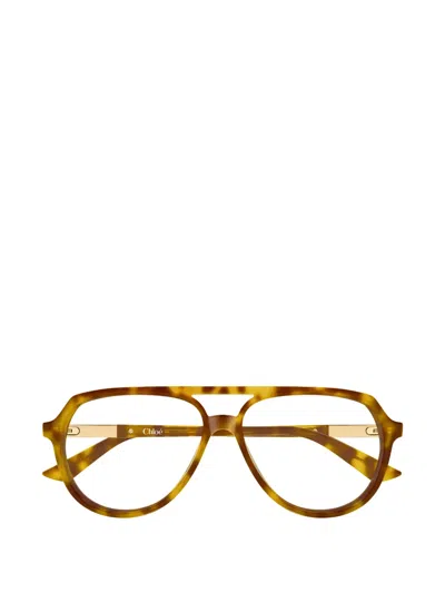 Chloé Pilot-frame Glasses In Multi