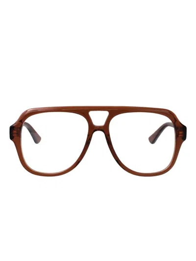 Chloé Brown-brown-transparent Recycled Acetate Glasses