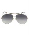 Chloé Pilot Sunglasses In Gray