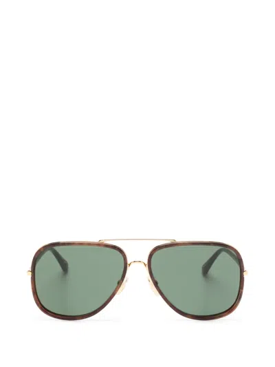 Chloé Pilot-frame Sunglasses In Brown