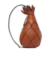 Chloé Chloe Women Caramel Leather Ananas Shoulder Bag In Brown