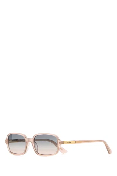 Chloé Pink Acetate Sunglasses