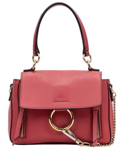 Chloé Pink Calfskin Leather Faye Day (authentic Pre-loved)