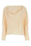 Chloé Chloe Skin Pink Crepe Blouse In Pink