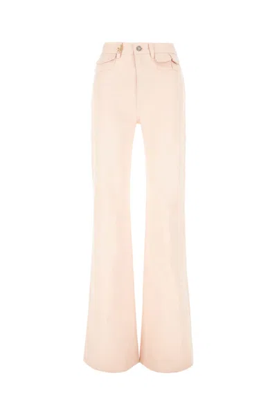 Chloé Pink Denim Jeans In Airy Pink