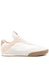 Chloé Pink Lace-up Sneakers