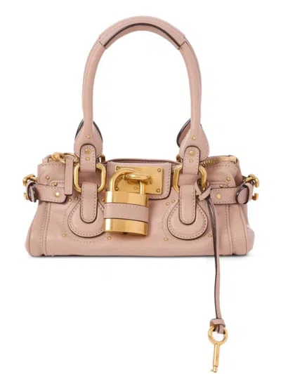 CHLOÉ WOMEN PINK PADDINGTON SMALL SHOULDER BAG, ONESIZE LUXURY SHOULDER BAGS FOR WOMEN DARVEYS