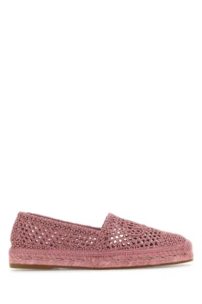 Chloé Pink Slip On Espadrilles