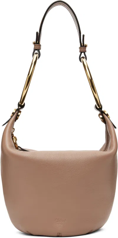 Chloé Pink Small Bracelet Bag In 527 Woodrose
