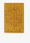Chloé Plage Beach Towel In Green