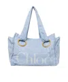 Chloé Plage Cotton Tote Bag