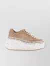 Chloé Platform Sneakers Elevated Round Toe