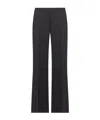 Chloé High-waist Wool Tailored Pants In Black