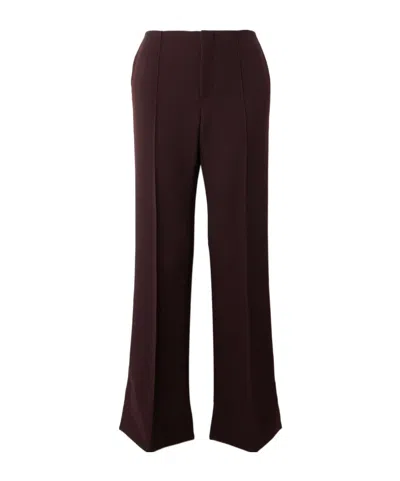Chloé Pleated Casual Pants In Black