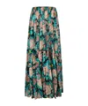 Chloé Gathered Skirt In Multicolor