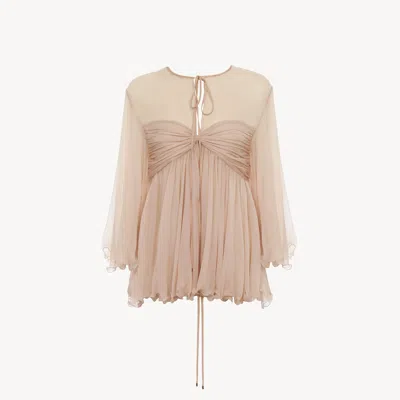 Chloé Chloè Top In Pink
