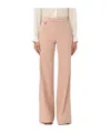 Chloé Embellished High-rise Straight-leg Jeans In Nude