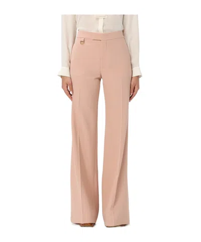 Chloé Pocket Casual Pants In Nude