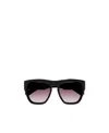 Chloé Polished Square-frame Sunglasses In Black