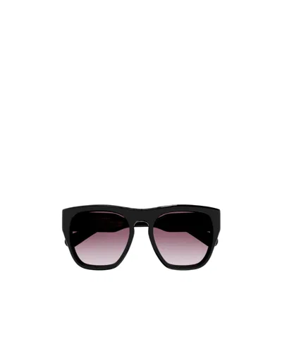 Chloé Polished Square-frame Sunglasses In Black