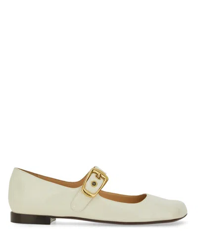 Chloé Polly Ballet Flats In White