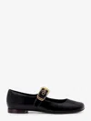 Chloé Womens Black Polly Buckle-strap Patent-leather Mary Jane Flats Eur 36 / 3 Uk In Black