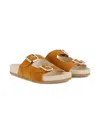 Chloé Polly Buckle-strap Sandals In Multi