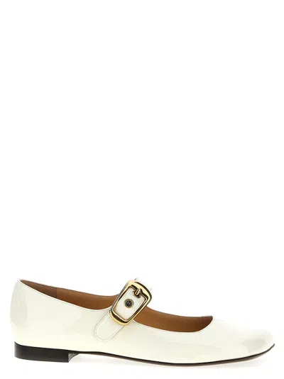 Chloé Ballerina "polly" In Ivory