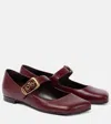 Chloé Polly Mary-jane Ballet Flats In Red