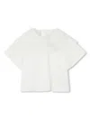 Chloé Poplin-texture Blouse In White