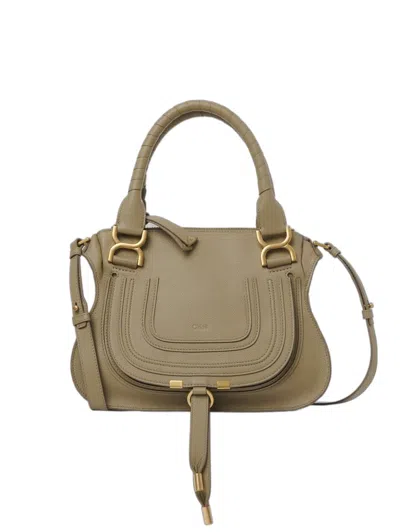 Chloé Pottery Green Small Marcie Handbag For Women