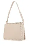 Chloé Leather Shoulder Bag With Front And Back Pockets In 6h3