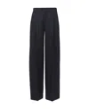 Chloé Pressed-crease Tailored Trousers In Black