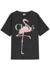 Chloé Generous Logo T-shirt In Cotton Jersey In Black
