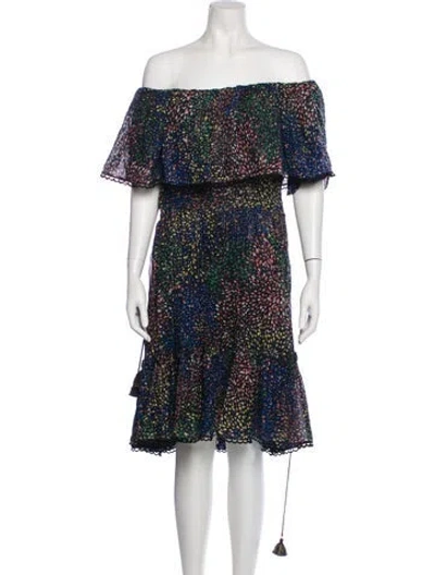 Pre-owned Chloé Printed Knee-length Dress