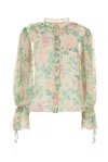 Chloé Printed Muslin Blouse
