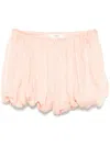 Chloé Ruffled Short In Pink