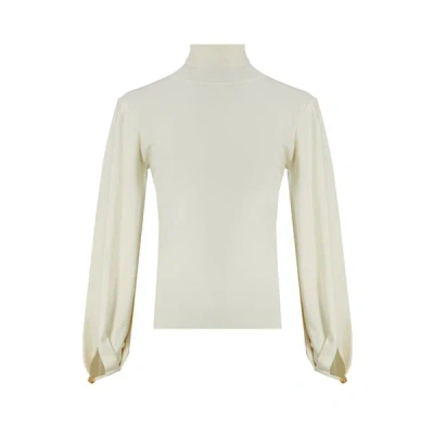 Chloé Wool Jumper In White