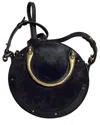 Chloé Purple Suede Small Pixie Round Shoulder Bag (authentic Pre-loved)
