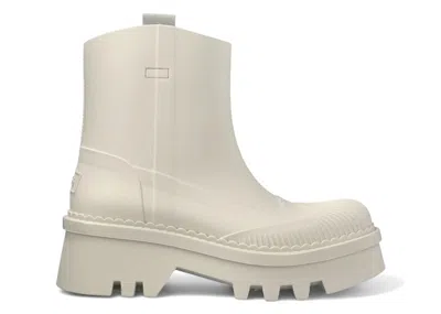 Pre-owned Chloé Raina 55mm Slipon Boots (women's) Sneakers In White