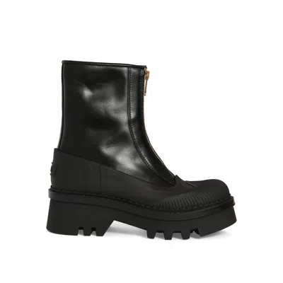 CHLOÉ CHLOE RAINA LEATHER BOOTS WOMEN