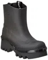 Chloé Elegant Mini Rain Boots With Scallop Detailing In Black