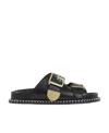 Chloé Rebecca Slide Sandal In Black