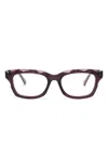 Chloé Rectangle-frame Glasses In Red