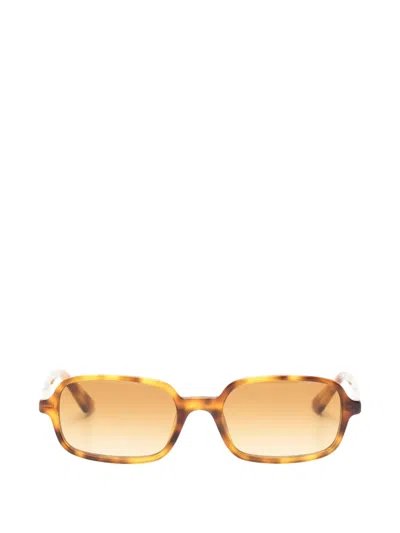 Chloé Rectangle-shape Sunglasses In Gold