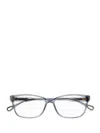 Chloé Rectangular Frame Glasses In Gray