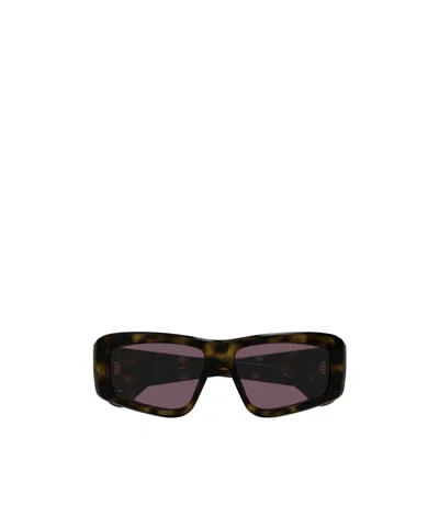 Chloé Rectangular Sunglasses In Black