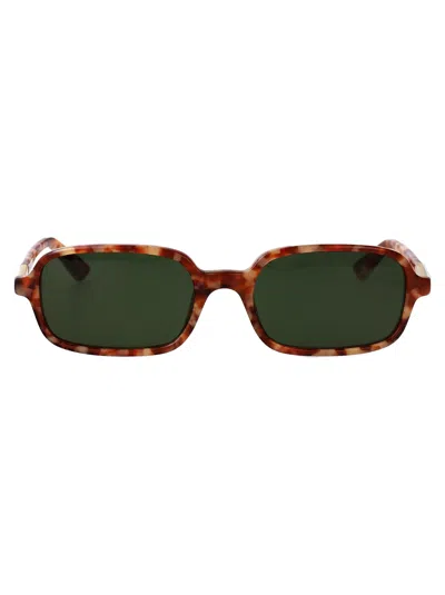 Chloé Chloe Rectangular Sunglasses Ch0363 S 003 In Brown