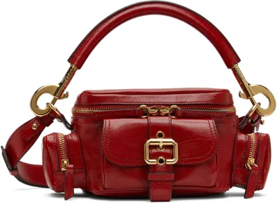 CHLOÉ RED SMALL CAMERA BAG