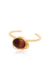 Chloé Red Tiger Eye Pendant Bracelet